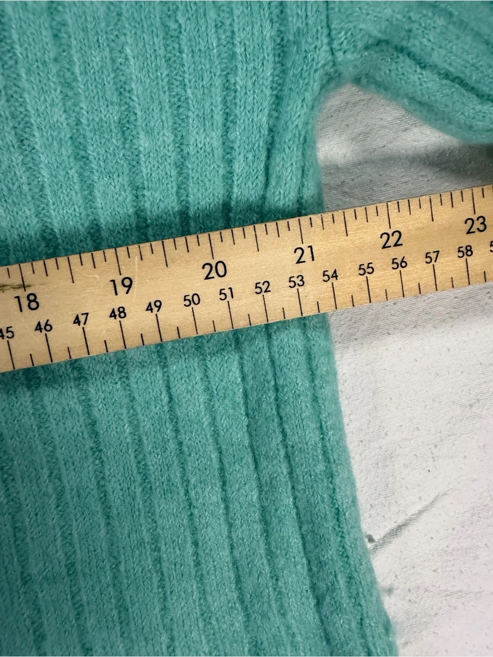 Talbots Seafoam Green Quarter Zip Cable Knit Mock Neck Sweater Gold Zip M NWT